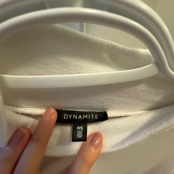 Dynamite - White Turtleneck - Picture 3 of 4